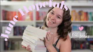 All The Books I Hope To Read In June | June TBR 13 Books