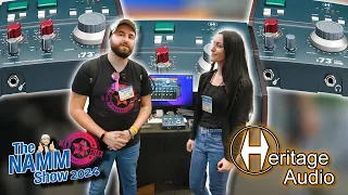 New Heritage Audio i73PRO Interfaces w/ Irene Shapes | NAMM SHOW 2024