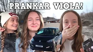 VI KROCKAR MOPEDBILEN! | PRANK PÅ VIOLA