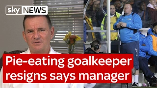 Pie-eating keeper resigns from Sutton Utd