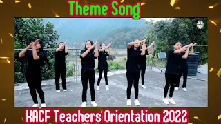 Choreography|| Theme Song KACF Teachers Orientation program 2022|| In His Foot steps 👆👆