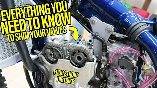 How to Adjust Valve Clearance with Shims on Yamaha YZ250F