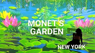 Monet's Garden NYC Highlight | Immersive Experience & Exhibit of Claude Monet on Wall St New York