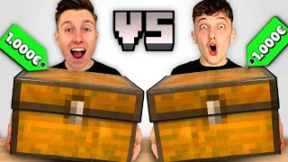 2000€ MINECRAFT MYSTERY BOX OPENING vs iCRIMAX! 😱 Welche Box ist WERTVOLLER?