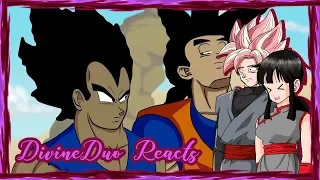 CHICHI BLACK & GOKU BLACK REACT: IF GOKU AND VEGETA WERE BLACK PT3