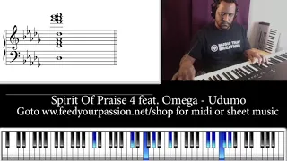 Udumo - Spirit Of Praise 4 feat. Omega piano chords
