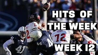 College Football 2023 Hits of the Week: Week 12