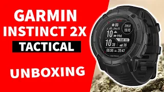 Garmin Instinct 2X Solar Tactical Black Unboxing and Review