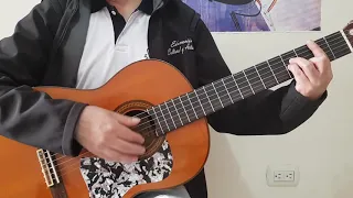 Sin Pijama Tutorial  guitarra