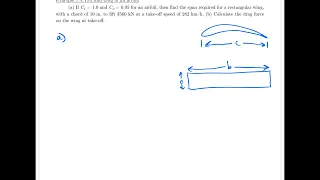 Example 7.4 - Lift and drag of an airfoil