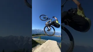 Big mtb whip at Innsbruck whipoff jump 😮‍💨🤟 #epic #mtb #whip #austria #alps