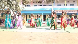 Gondi Gana 💃 Krushnakamal Ashramshala #youtube #dance #school #educational #gondidance #gondi