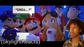 My Guy Literally Kicked Us Out....! | SMG4: MAR10 DAY | (Skylight Reacts)