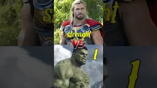 Thor vs Hulk ఇద్దరిలో ఎవరు గెలుస్తారు ? #hulk #thor #prshortsintelugu