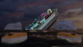 Icon of the Seas sinks just like Titanic - What if scenario