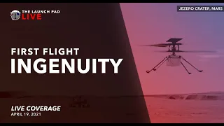 Watch the first ever FLIGHT ON MARS | Ingenuity Mars Helicopter | Live Coverage