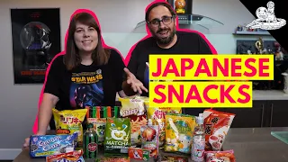Americans Try JAPANESE SNACKS [What's Bad? What's Good?]