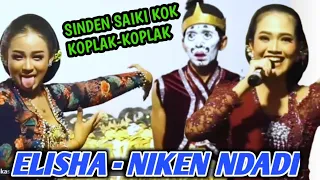 Sinden Elisha Ketemu Niken Salindri - Gareng Semarang Mumet Pooll
