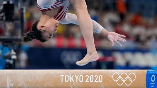Suni Lee gold medal Tokyo Olympics women's gymnastics all-around final