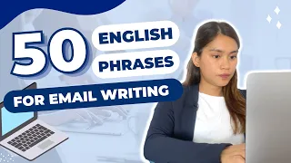 50 Survival Email Phrases in ENGLISH || Email Writing