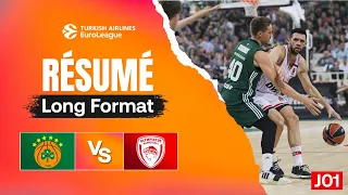 Panathinaikos vs Olympiacos - résumé long format - EuroLeague J01