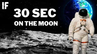 What If you spend just 30 seconds on the moon without a spacesuit? #whatif #moon #spacesuit