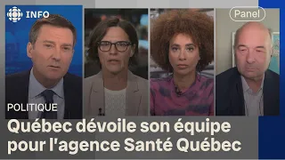 Panel politique : Geneviève Biron à la tête de Santé Québec