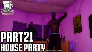 GTA San Andreas The Definitive Edition Walkthrough Part 21 House Party