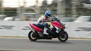 TMAX CUP JAPAN ED3000 筑波サーキット　３月２７日　QuarterDragon　タッキンさん