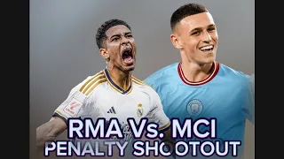 REAL MADRID VS MANCHESTER CITY | PENALTY SHOOTOUT