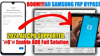 Finally New Method 2024 | Samsung FRP Bypass Android 11 12 13 Google Account Remove | ADB Fail ✅💯