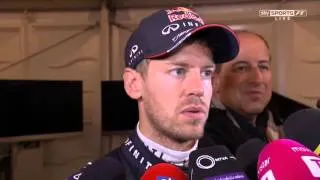 Sebastian Vettel post race interview - F1 2014 Japanese GP