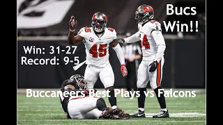 WEEK 15 || Tampa Bay Buccaneers Best Plays vs Falcons (Offense & Defense) || 12/20/2020