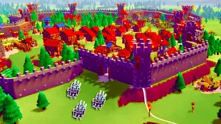 This EVIL ARMY Tried to Raid my Kingdom in Becastled