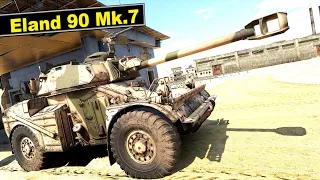 How this vehicle remains COMPETETIVE with small cannon and no armor?  ▶️ Eland 90 Mk.7