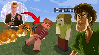 จะเกิดอะไรขึ้นเมื่อ Shaggy มาอยู่ใน Minecraft (โคตรโหด!!)