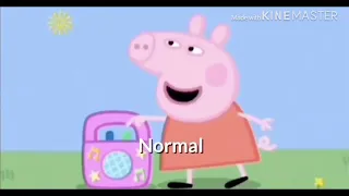 Poop-di-scoop peppa pig but it’s in many different settings