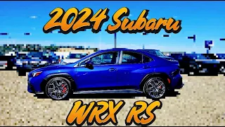 2024 Subaru WRX RS (TR in the USA) 24WX3121