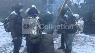 UKRAINE: THREE PROTESTERS DIED IN CLASHES