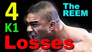 Alistair Overeem LOSSES in K1 Kickboxing Fights / Demolition for The REEM