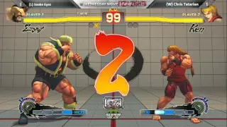 WNFZ USF4 Grand Finals: Snake Eyez vs Chris Tatarian