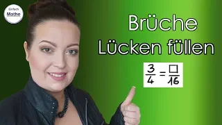 Brüche | Lücken füllen | Kürzen und Erweitern by einfach mathe!