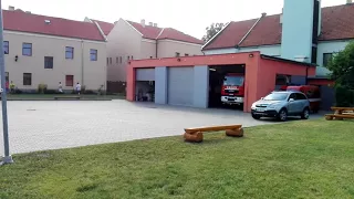 Výjezd hasičů města Bojkovice na požár..