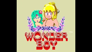 Amiga 1200 gameplay 🔵 Wonderboy demo alpha 01 🔴