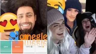 LÅTSAS VARA TJEJER PÅ OMEGLE!!😂🤣 [PART 2]