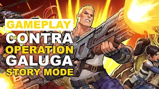 Contra Operation Galuga Story Mode Full Playthrough and Credits