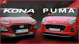 FORD PUMA vs HYUNDAI KONA - Cât de bune sunt motoarele de 1L?