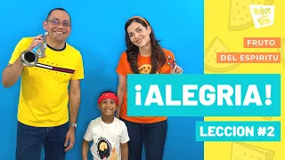 "Alegría #2" - El Fruto del Espíritu | Niños con Vida | Escuela Dominical | 30 de Mayo, 2021