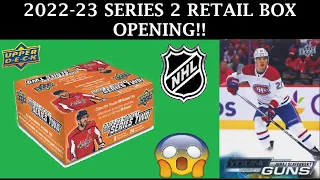 WE OPENED A 2022-23 SERIES 2 RETAIL BOX TO HUNT DOWN SOME YOUNG GUNS!!