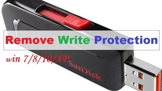 How To Format Write Protected Usb Flash Drive (2016) win 7/8/XP